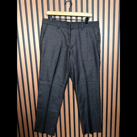 Perry Ellis Other - New Perry Ellis Dress Pants 34 X 32 Men’s Gray Slim Fit Stretch Trousers